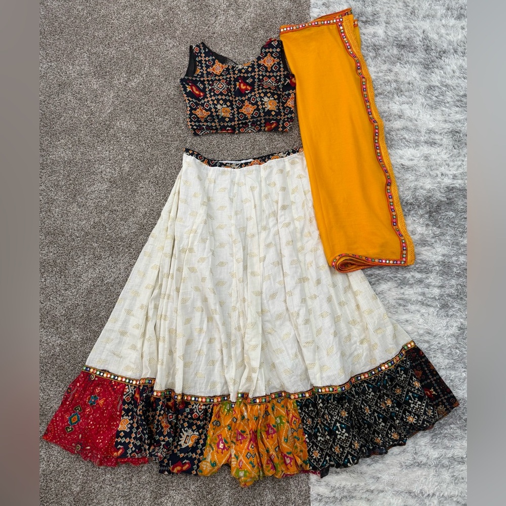 Multicolor Ethnic Chaniya choli